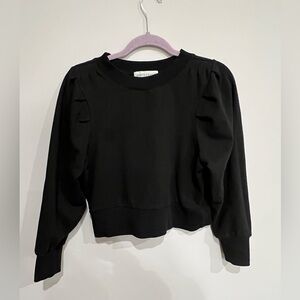 Pants Store Black Cropped Pullover